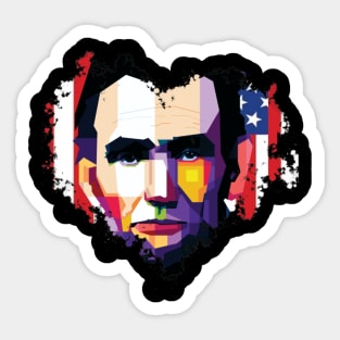 Abraham Lincoln Sticker